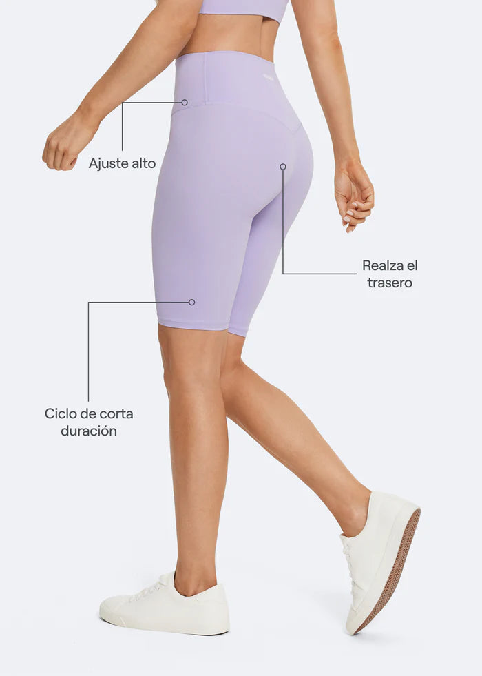 Lavender Bike Shorts