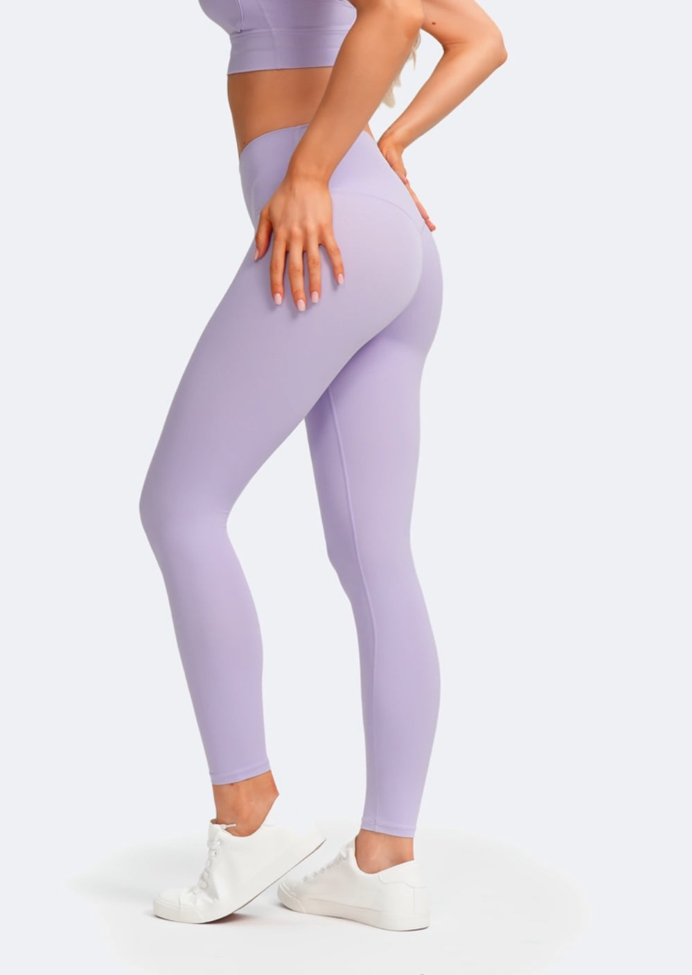 Leggings ⅞ lavanda